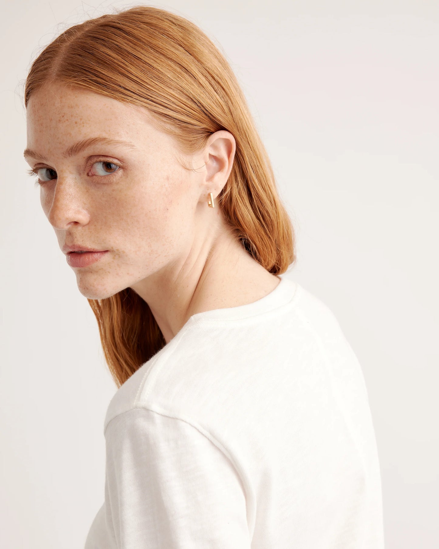 100% Organic Cotton Slub Long Sleeve Tee - XS / Smoked Thyme Green