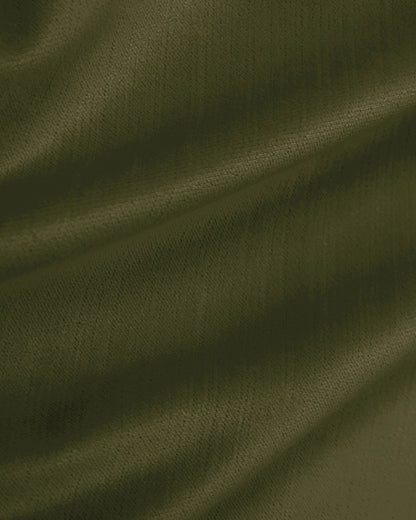 Square Bed in Performance Velvet - Full / Chocolate
