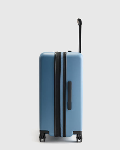 Expandable Medium Check-In Suitcase - One Size / Coastal Cobalt