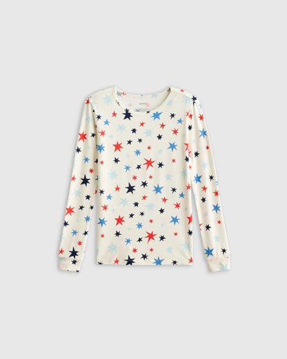 Bamboo Long Sleeve and Pant Pajama Set - 2T / Wildflower Dreams