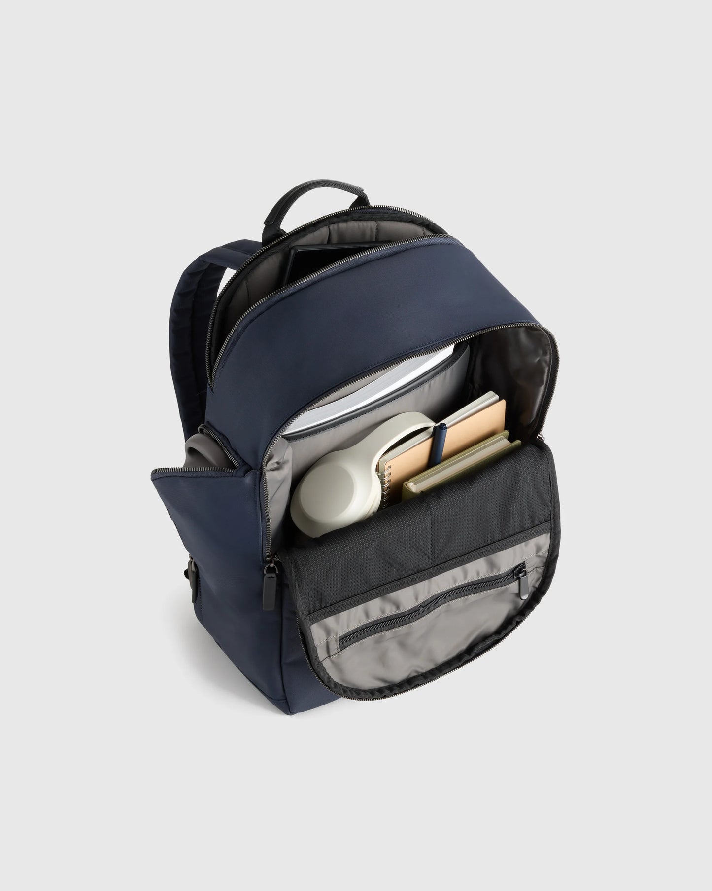 Voyage Nylon Slim Travel Backpack - One Size / Dark Green