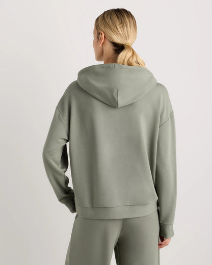 SuperSoft Fleece Pullover Hoodie - XS / Smoked Thyme Green