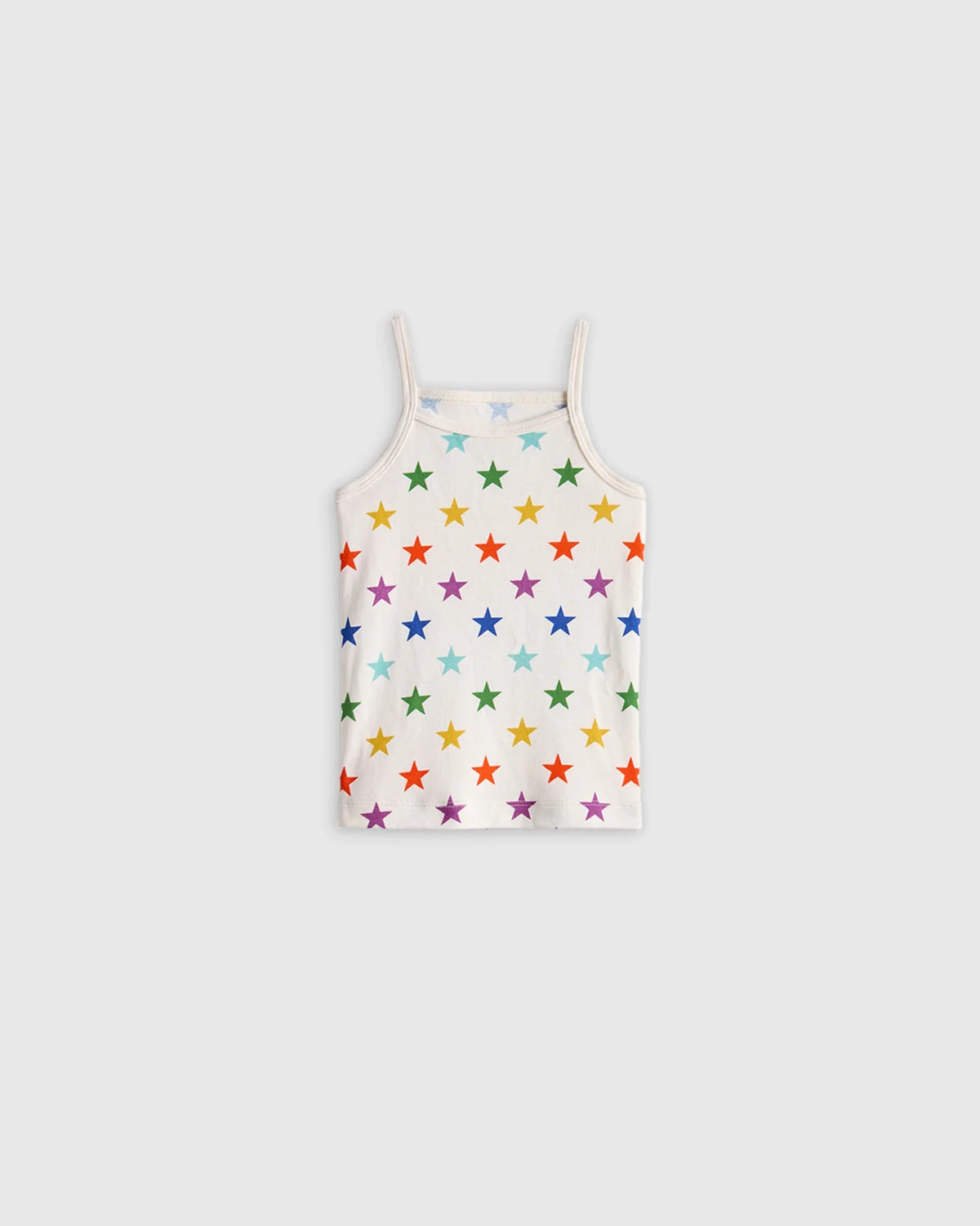 100% Organic Cotton Cami 6-Pack - 2T / White Multi Pack