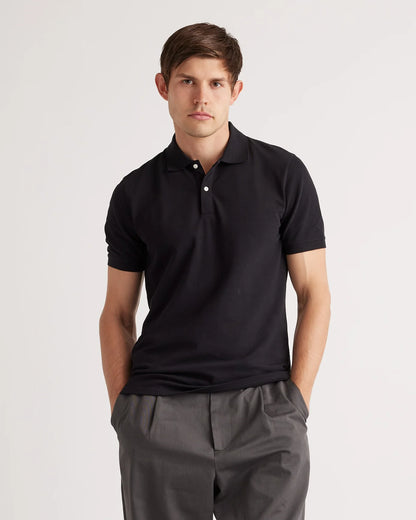 Organic Cotton Pique Polo - XS / Heather Grey