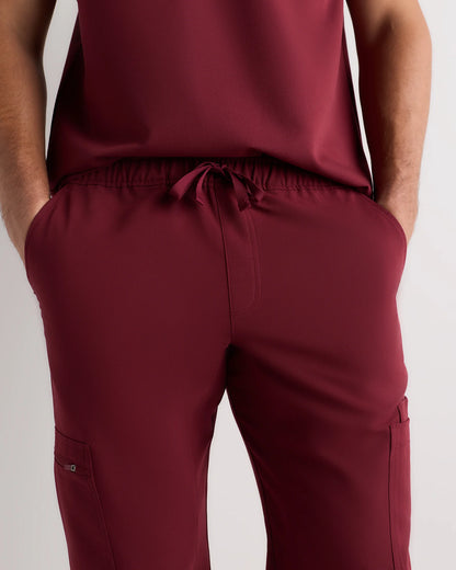 AeraFlex Scrub Joggers - S / Bold Black