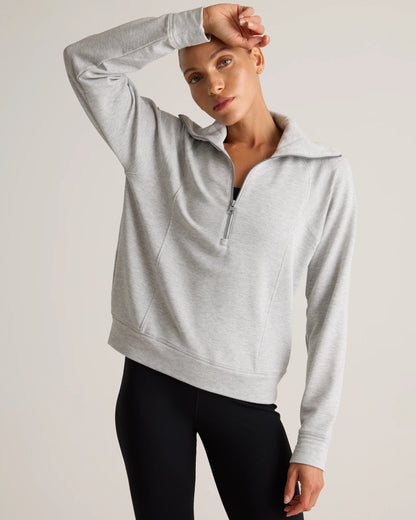 SuperSoft Fleece Half Zip - XS / Dried Fig