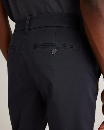 Organic Cotton Stretch Chinos - 30X30 / Dark Charcoal