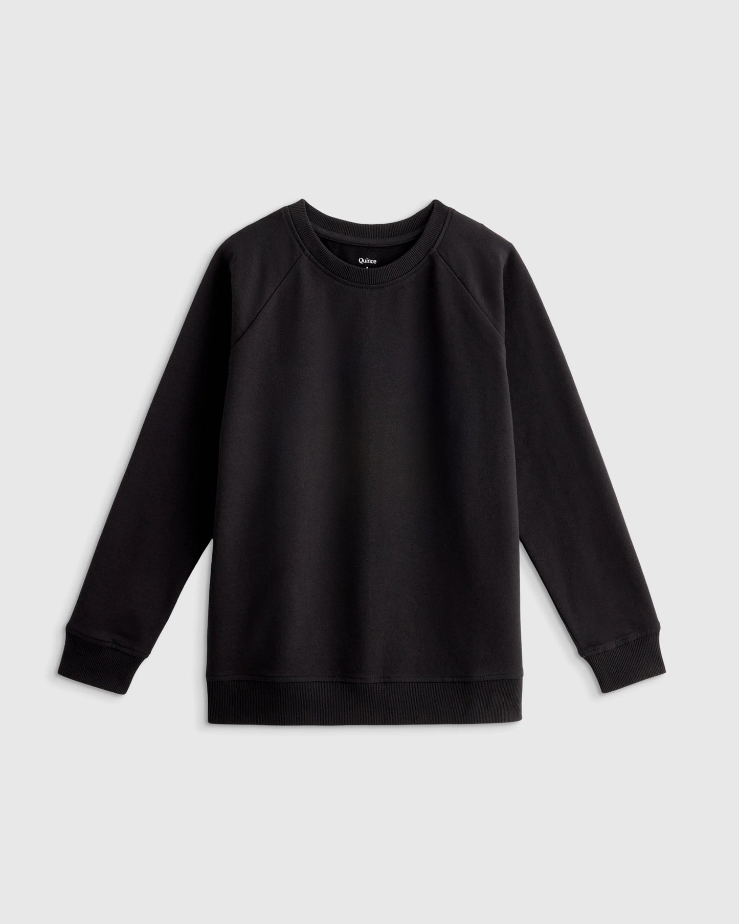 Organic Cotton French Terry Crew Neck Sweatshirt - 6 / Heart Graphic