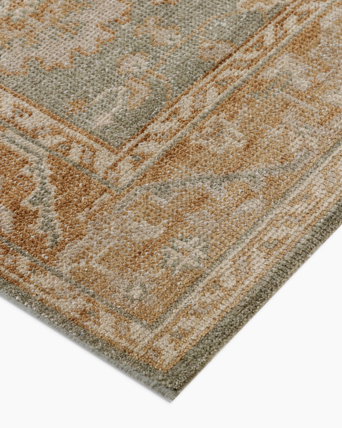 Grayson Hand-Knotted Wool Rug - 3' x 5' / Green