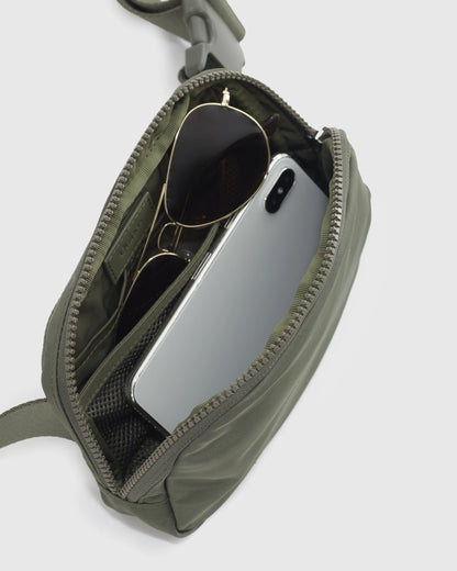Revive Nylon Belt Bag - One Size / Olive