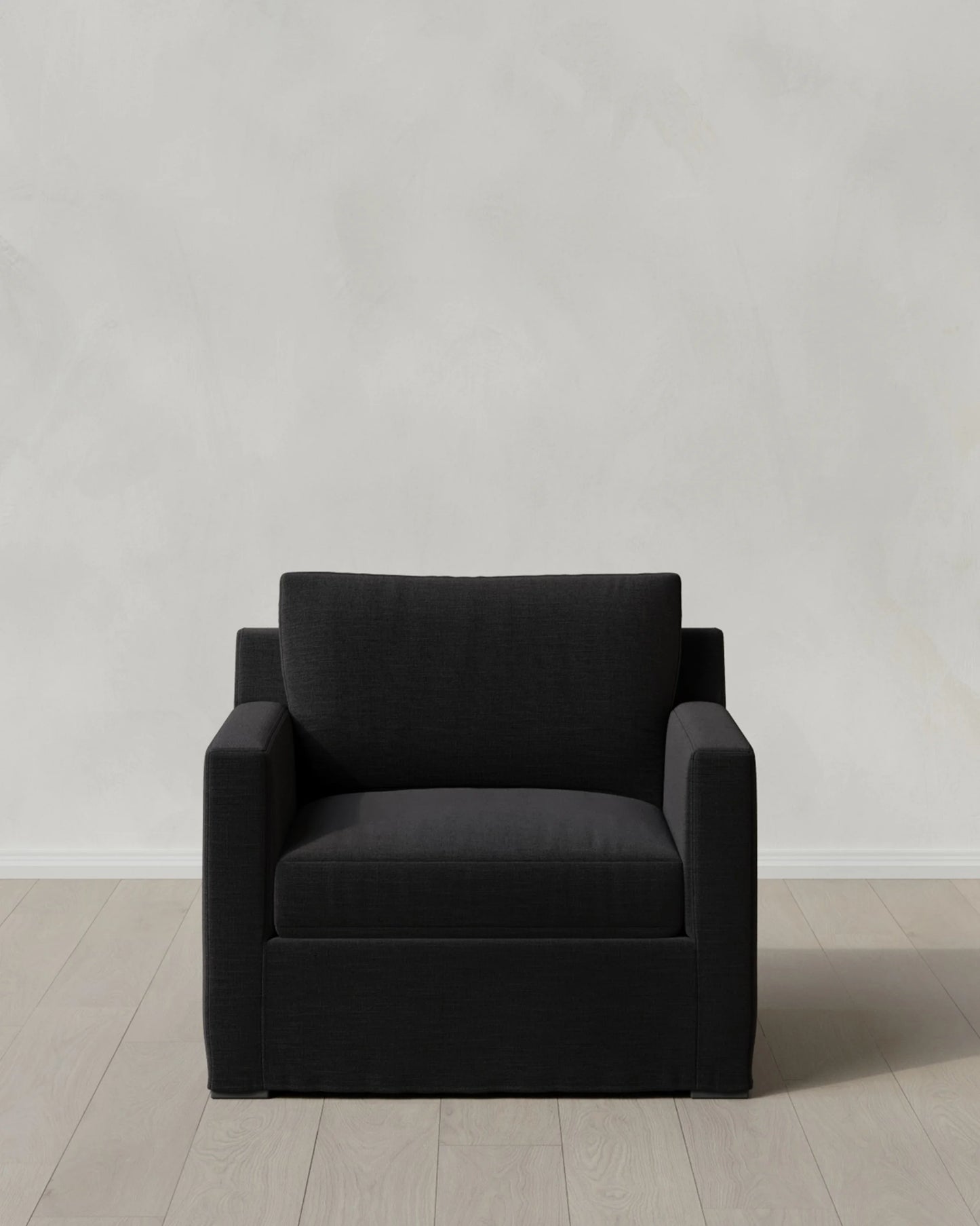 Ellery Slipcover Chair in Performance Linen - One Size / Sand