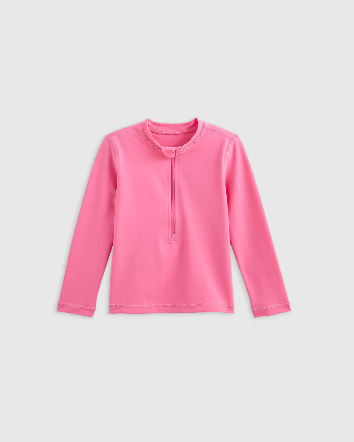 Long Sleeve Zip-Up Rash Guard - 2T / Yellow