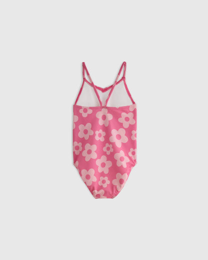 One-Piece Swimsuit - 2T / Wavy Fish