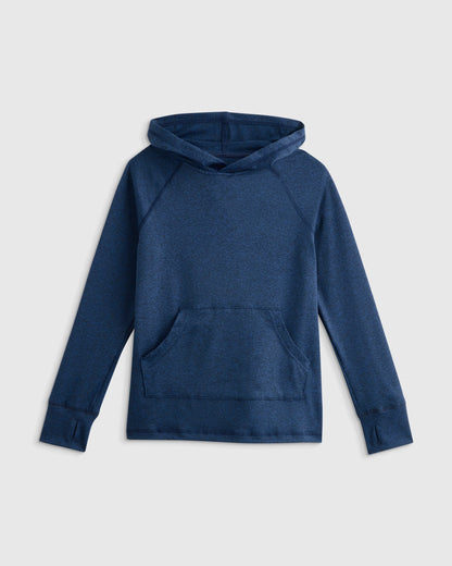 Flowknit Pullover Hoodie - 6 / Heather Navy