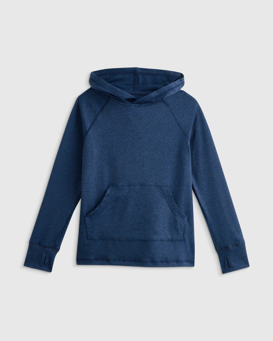 Flowknit Pullover Hoodie - 6 / Heather Navy