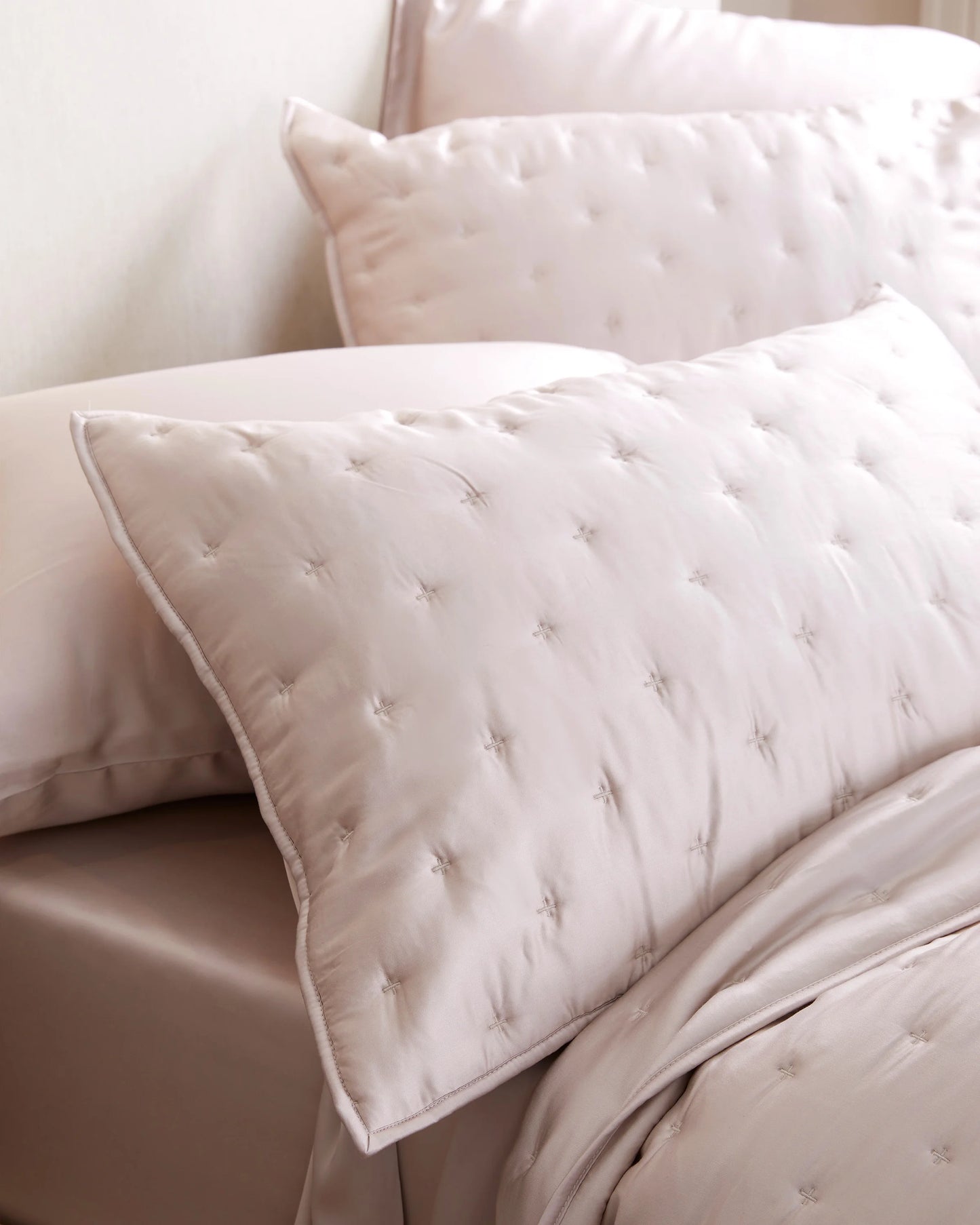 Bamboo Dream Quilted Sham Set - Standard / Sage