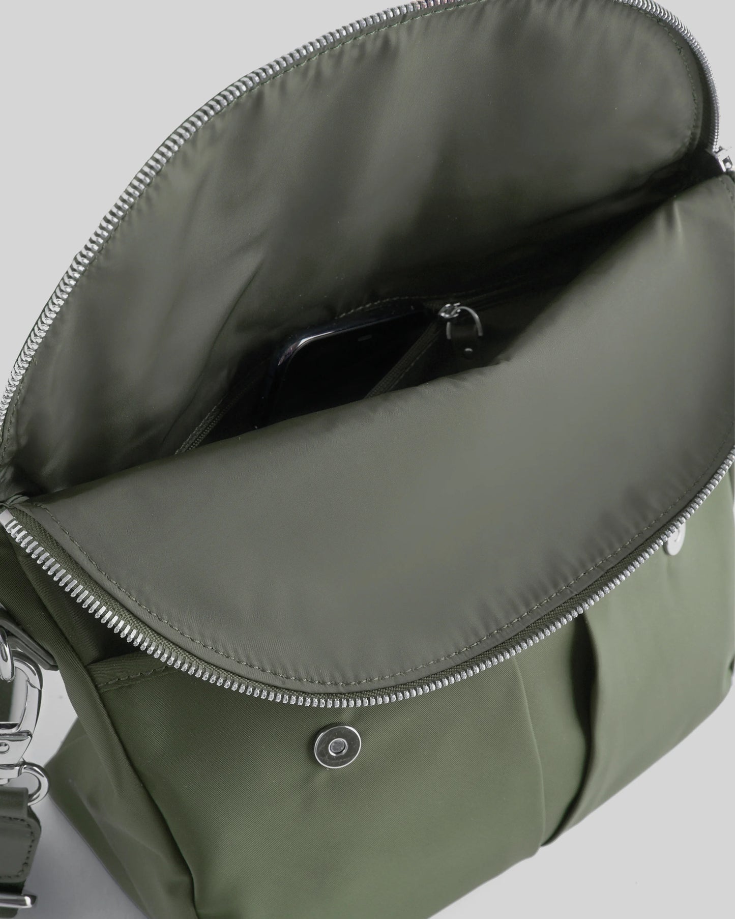 Revive Nylon Foldover Crossbody - One Size / Olive
