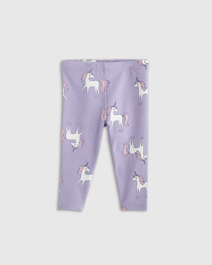 Organic Cotton Leggings 4-Pack - 0-3M / Golden Daisy/Black Dot
