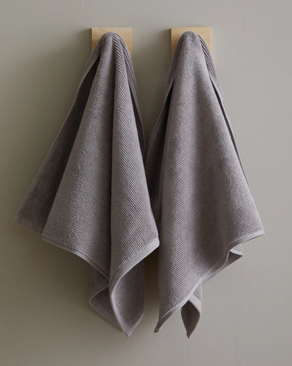 Turkish Ribbed Quick Dry Bath Sheet Bundle - One Size / Mineral
