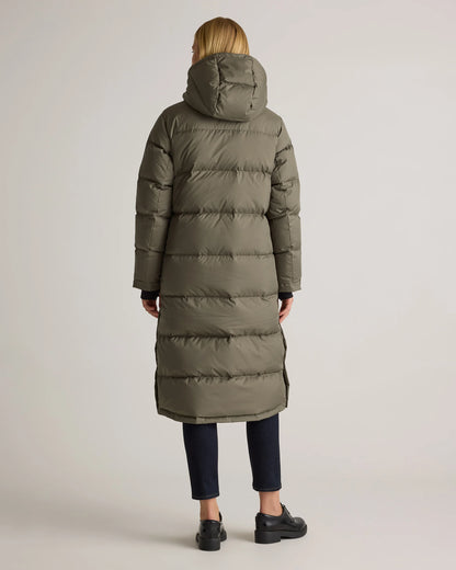 Responsible Down Long Puffer Jacket - XS / Black