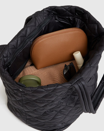 Transit Quilted Carry-All Tote - One Size / Porcelain Blue