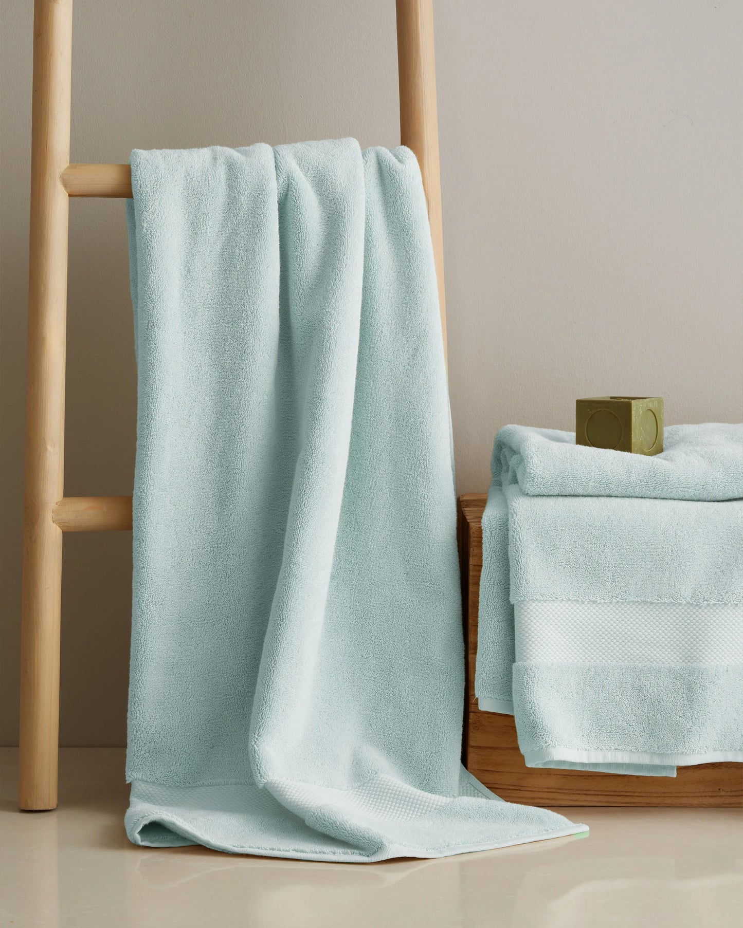 Turkish Ultra Plush Bath Towel Bundle - One Size / Mineral