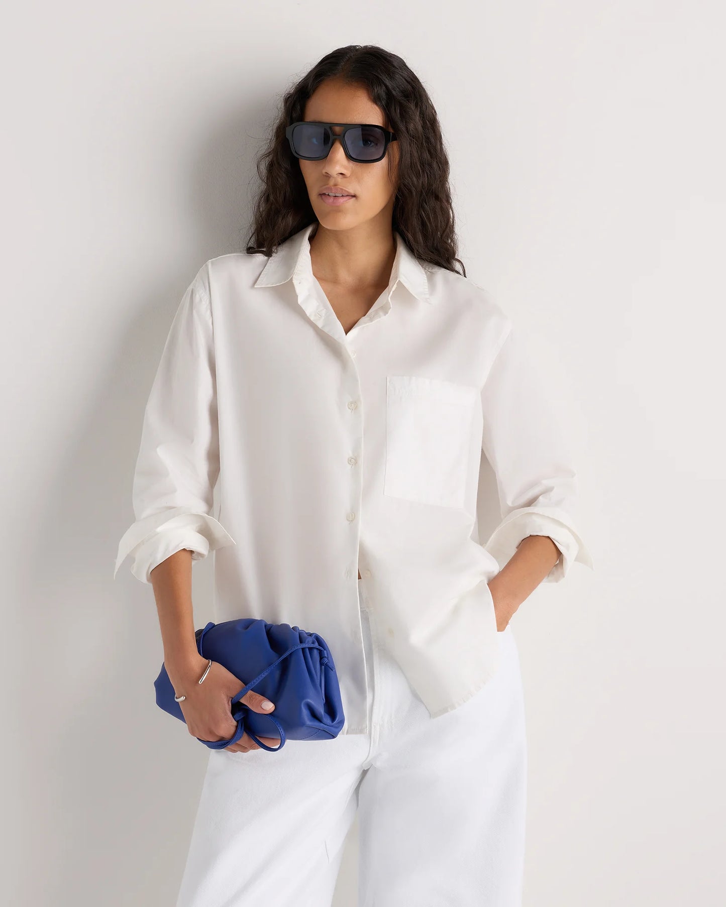 Naomi Clutch - One Size / Electric Blue