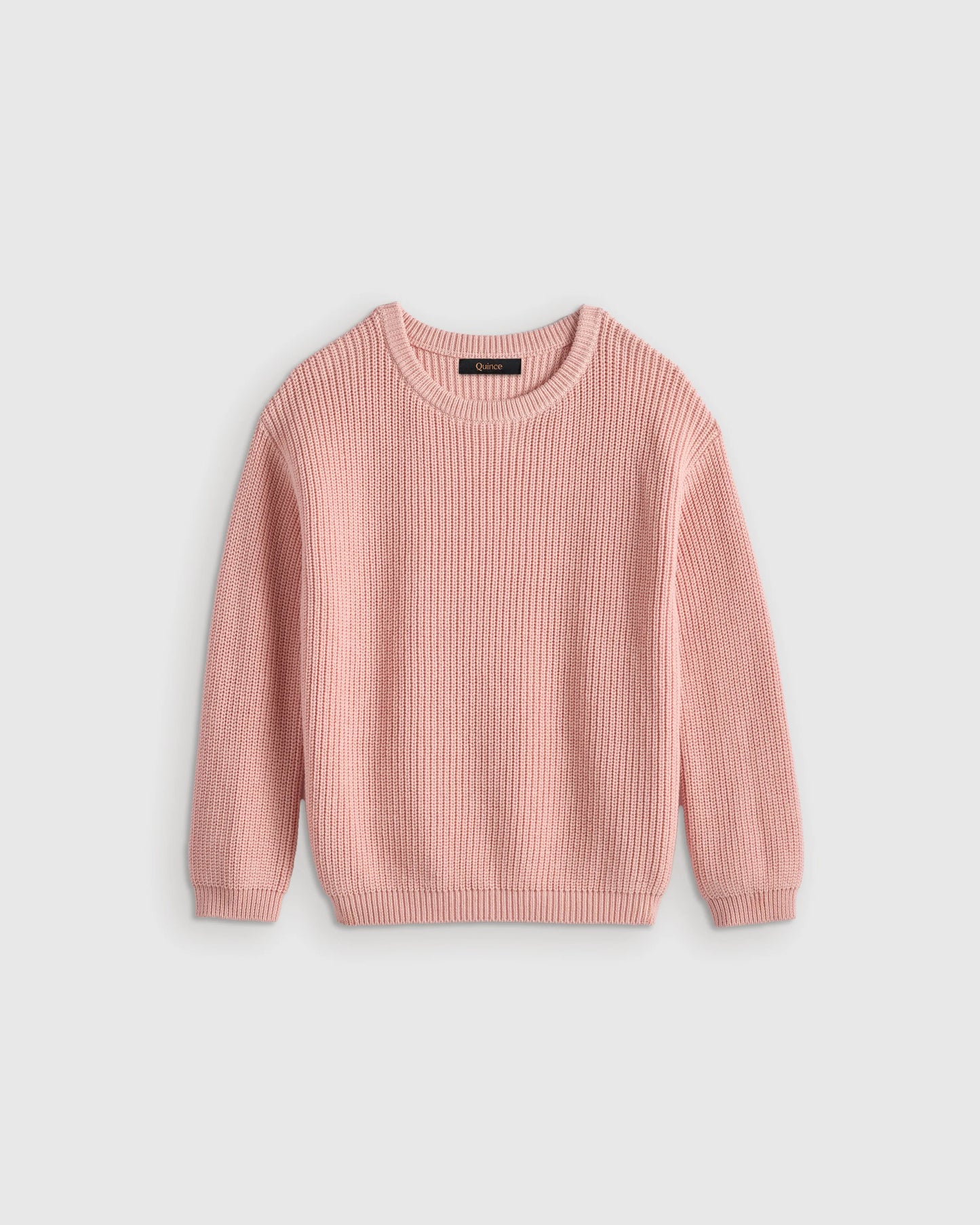 100% Organic Cotton Fisherman Tunic Sweater - 6 / Oatmeal