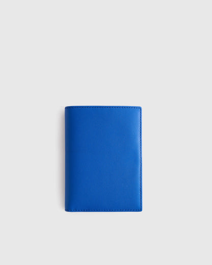 Nappa Leather RFID Blocking Passport Holder - One Size / Cherry Red