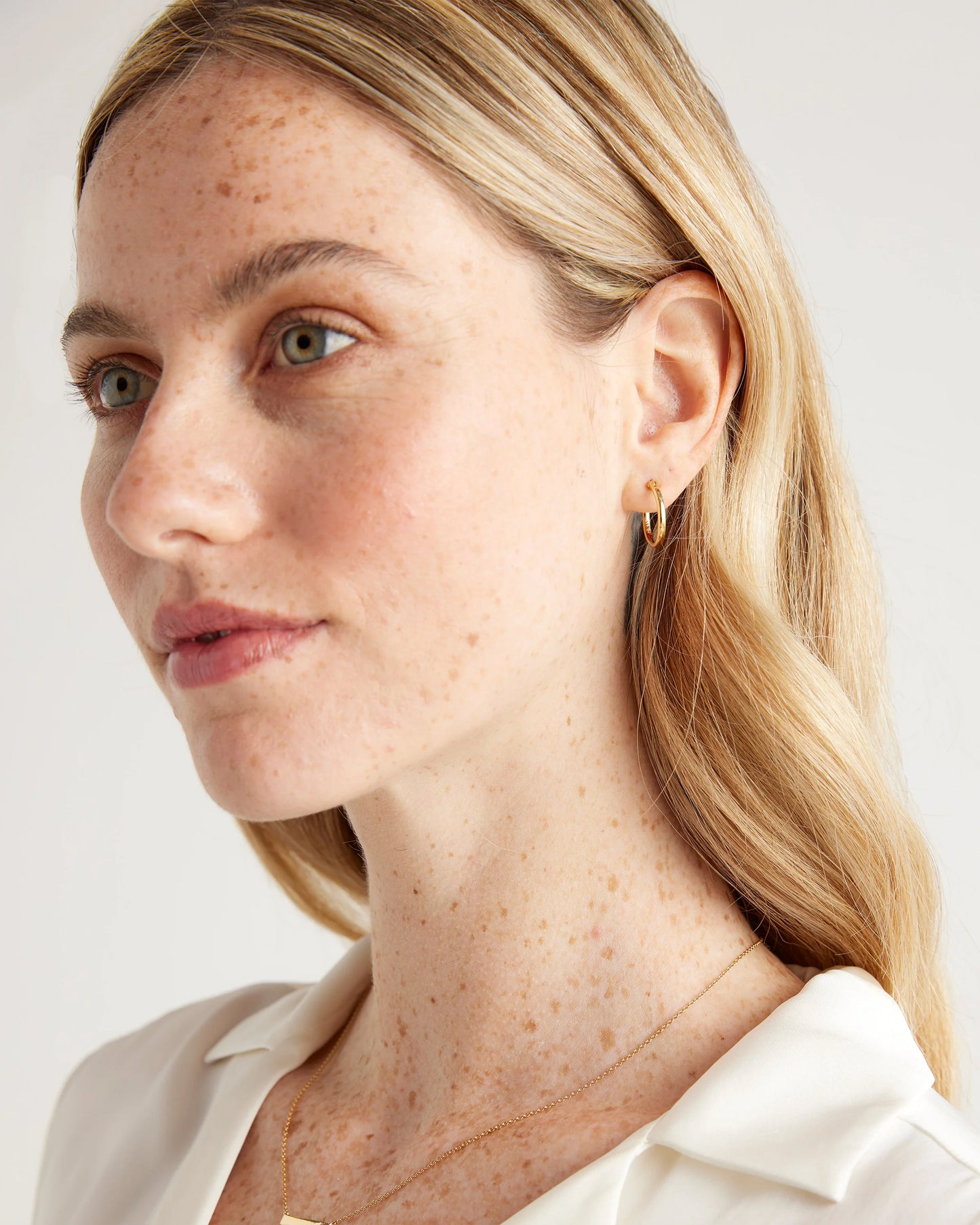 Midi Hoops - One Size / Gold Vermeil