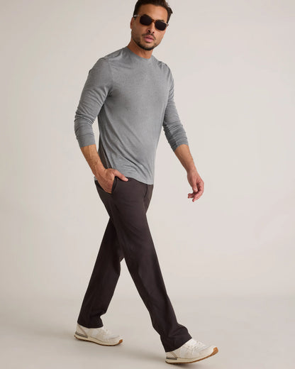 Organic Stretch Ripstop Straight Pants - S / Steel