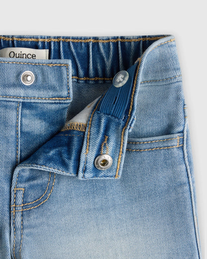 Girls Stretch Denim Short - 2T / Medium Wash