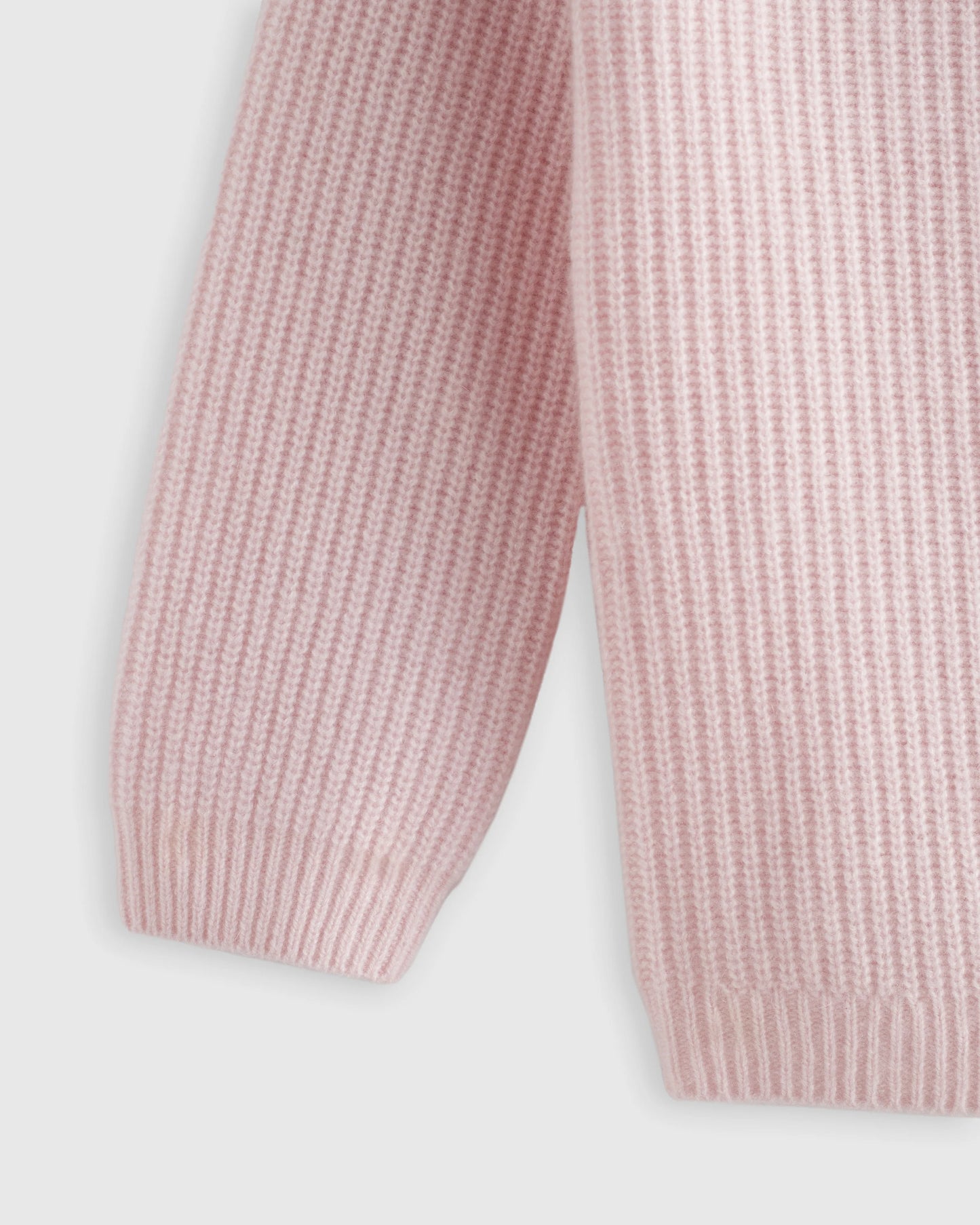 Washable Cashmere Fisherman Tunic Sweater - 2T / Ivory