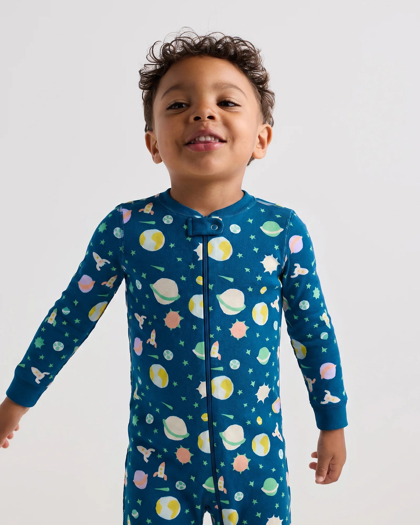 100% Organic Cotton Footie Pajama - 2T / Vehicles