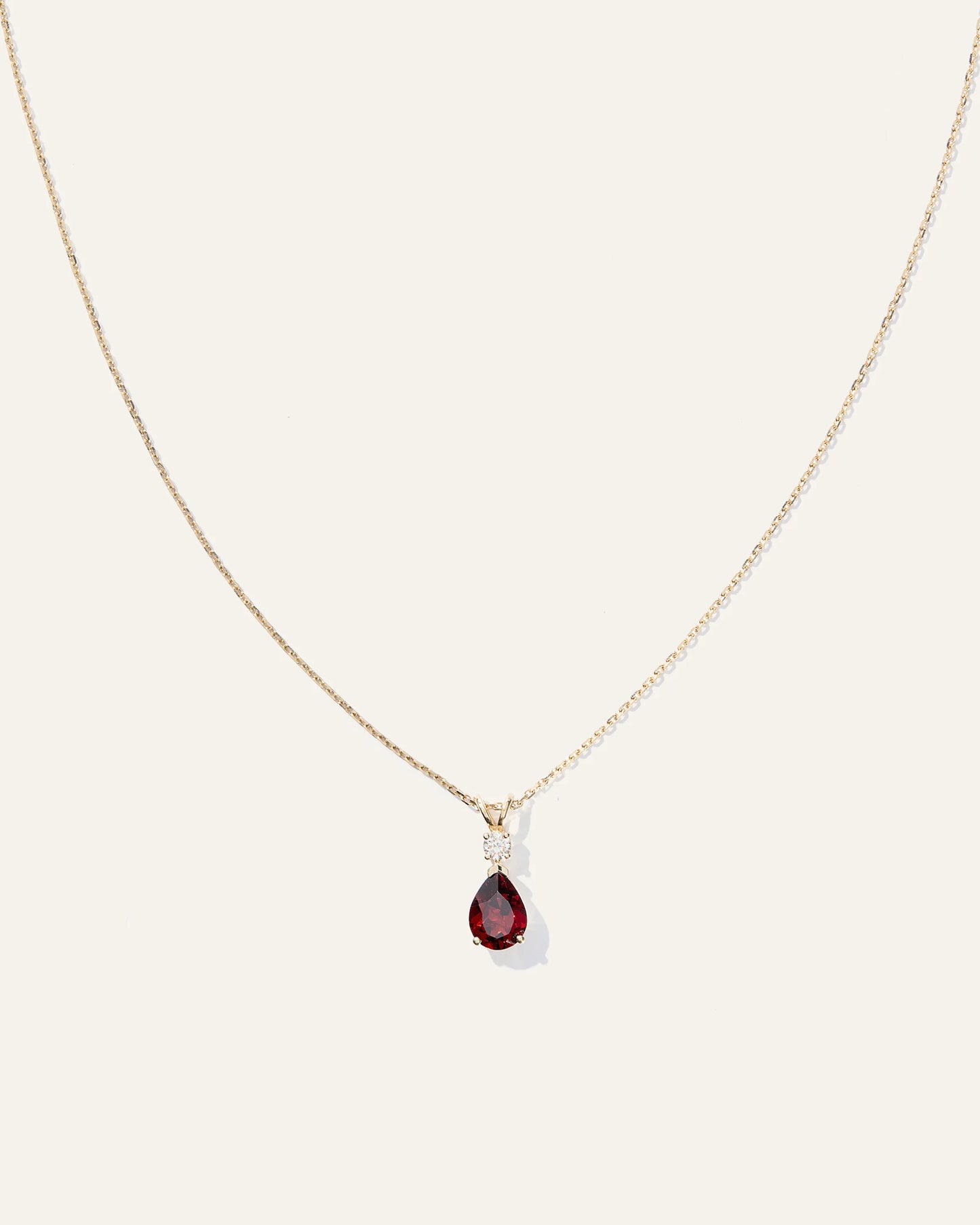 14K Gold Diamond & Semi-Precious Gemstone Drop Necklace - One Size / Yellow Gold