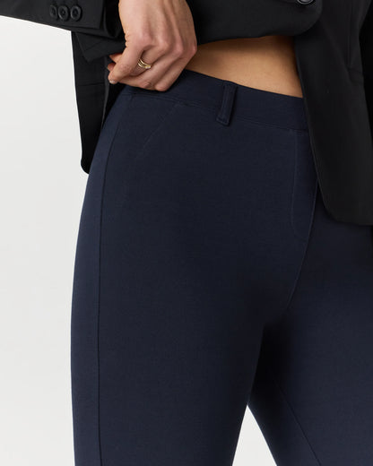 Ultra-Stretch Ponte Bootcut Pants - XS / Black