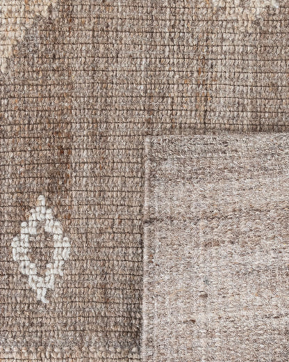 Sonora Handwoven Wool Rug - 5' x 7'6" / Brown