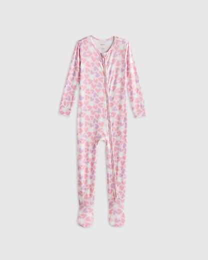 Bamboo Footie Pajama - 2T / Ice Cream Bears