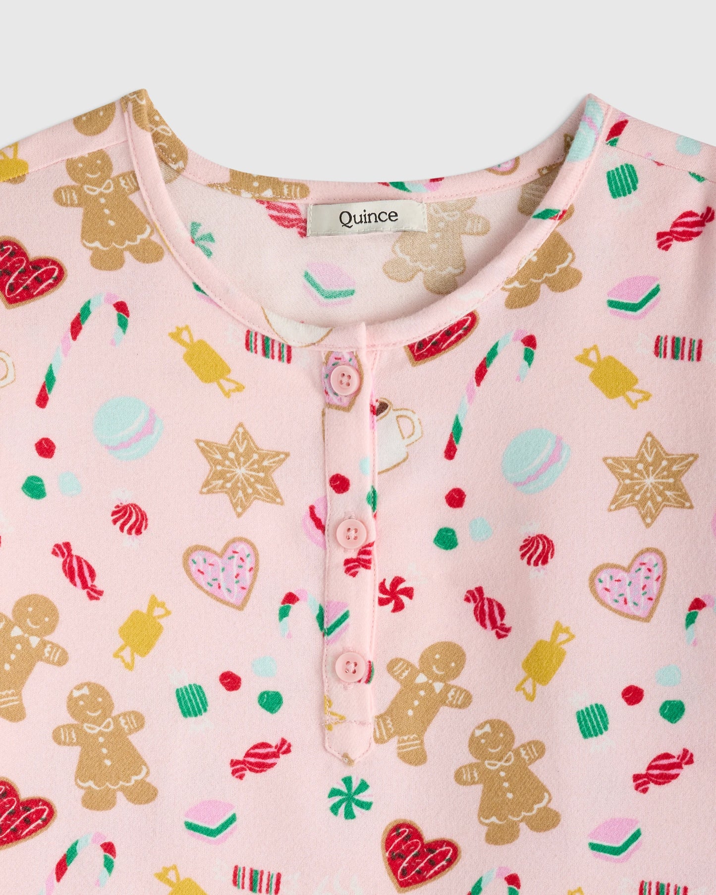 Holiday Flannel Nightgown - 12 / Sweet Treats