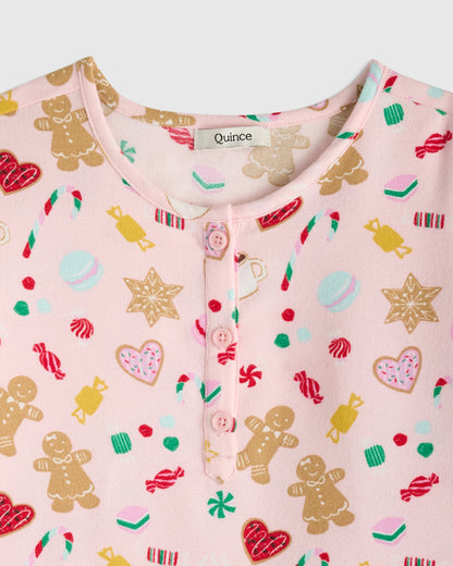 Holiday Flannel Nightgown - 12 / Sweet Treats