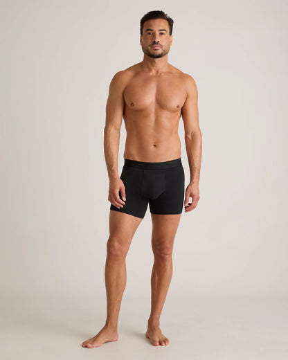 Organic Cotton 4'' Trunk (3-pack) - XS / Light Grey