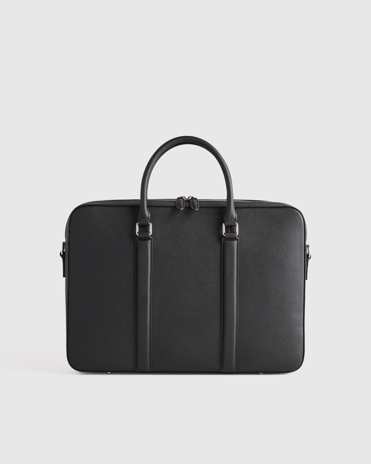 Italian Saffiano Briefcase - One Size / Hickory