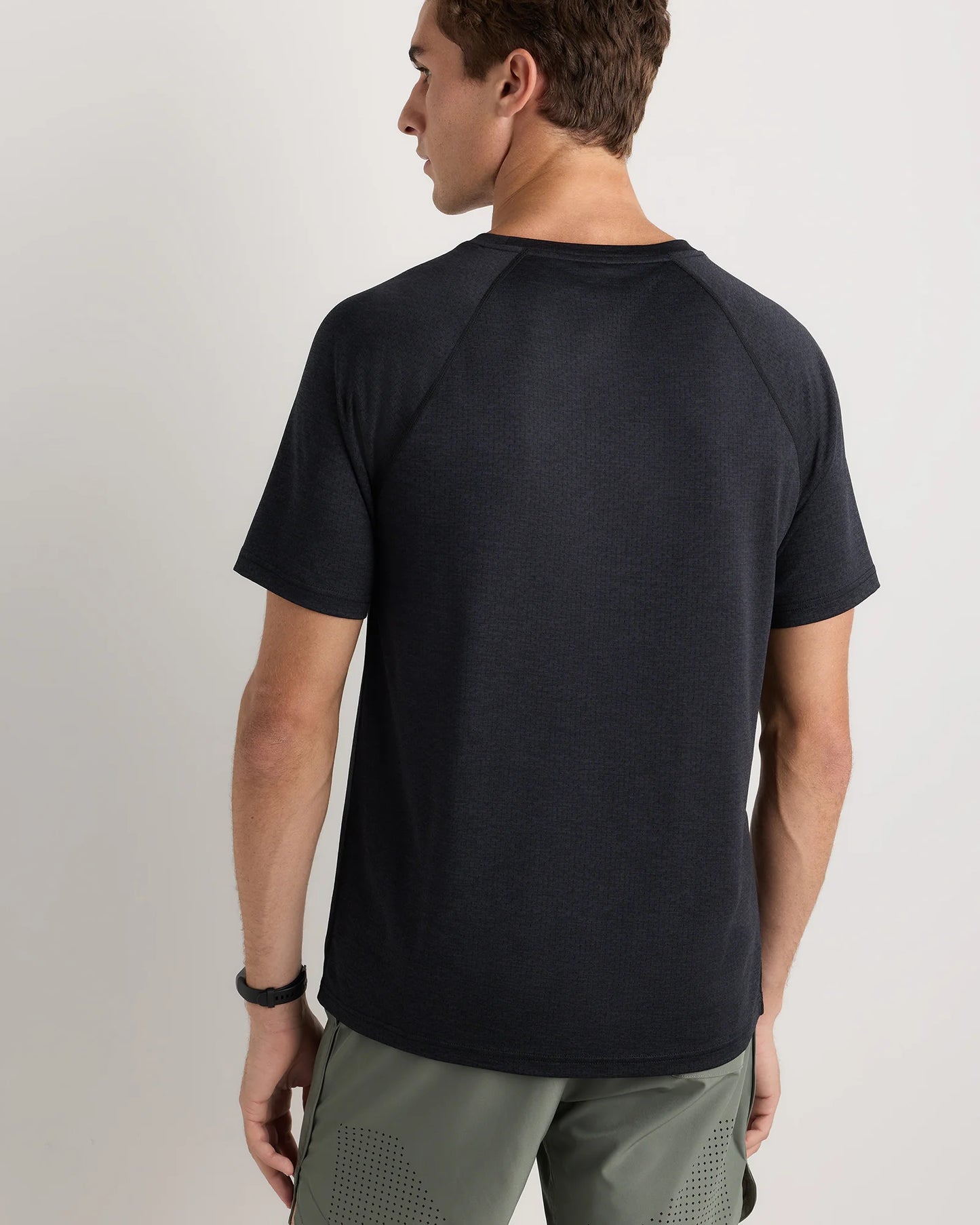 Mesh Performance Training Tee - S / Heather Grey