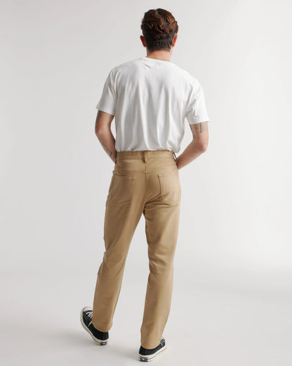 Comfort Stretch Traveler 5-Pocket Pants - Straight - 28X30 / Military Olive