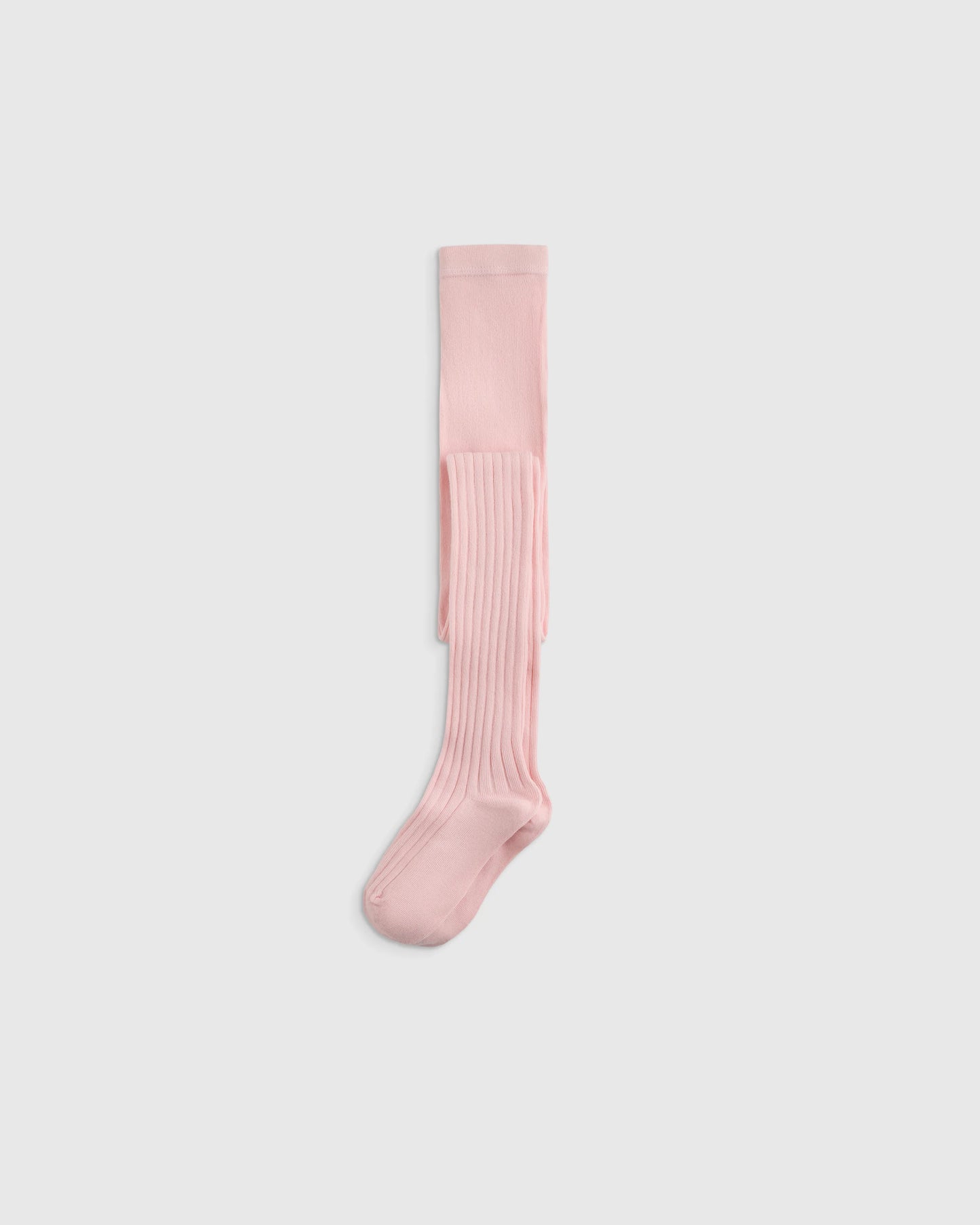 Organic Cotton Rib Tights (2-pack) - 12-24M / Ivory