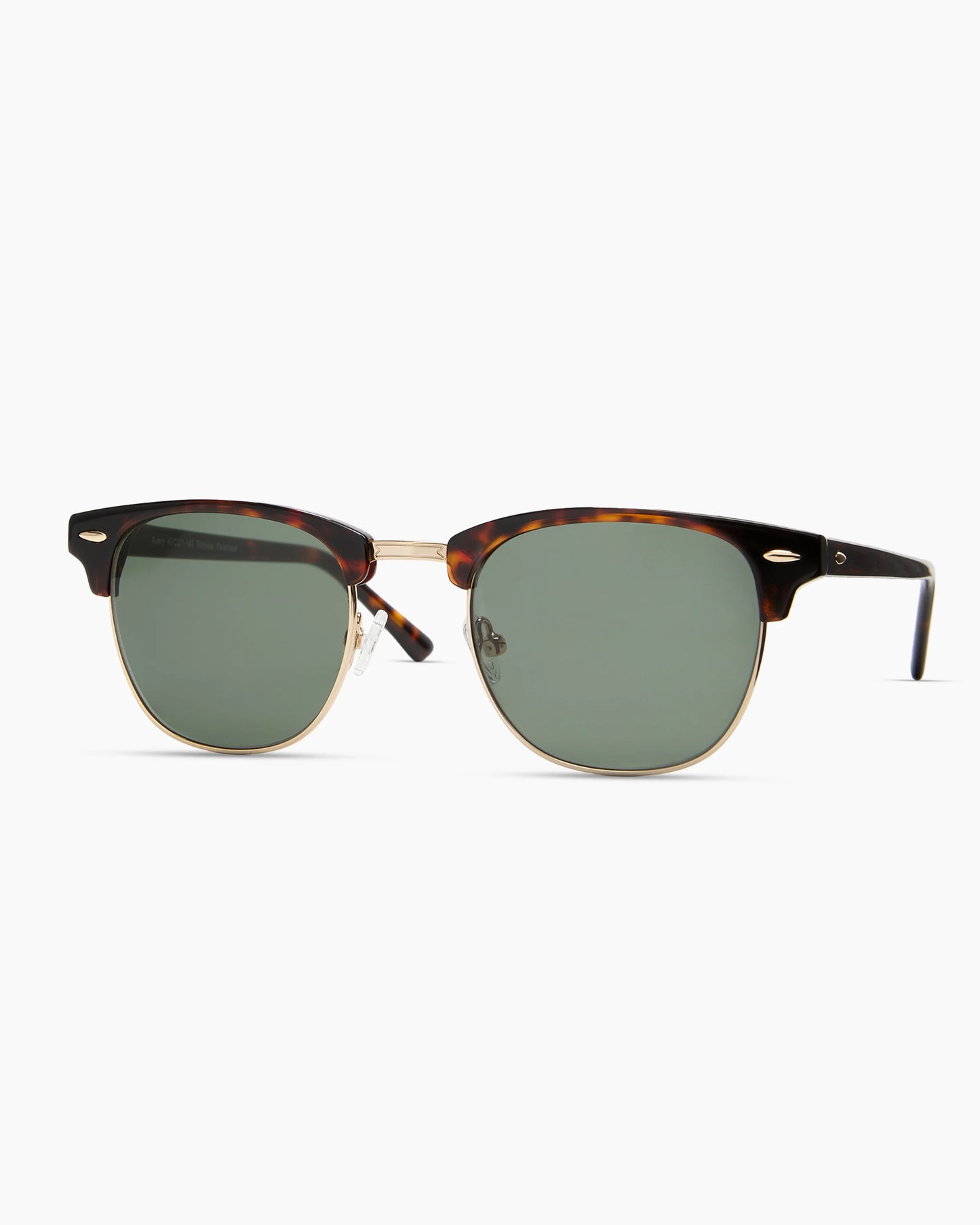 Avery Polarized Acetate Sunglasses - One Size / Clear Slate with Grey lens