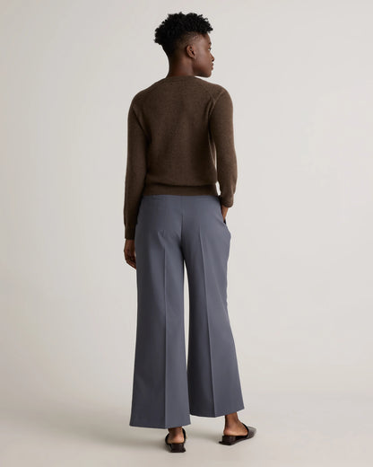 Mongolian Shrunken Cashmere Sweatshirt - XS / True Navy