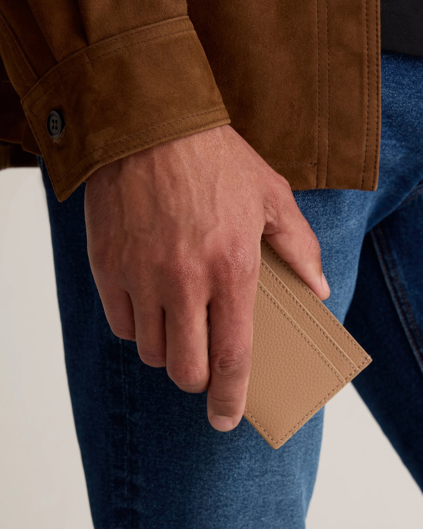 Adeline Slim Card Case - One Size / Olive