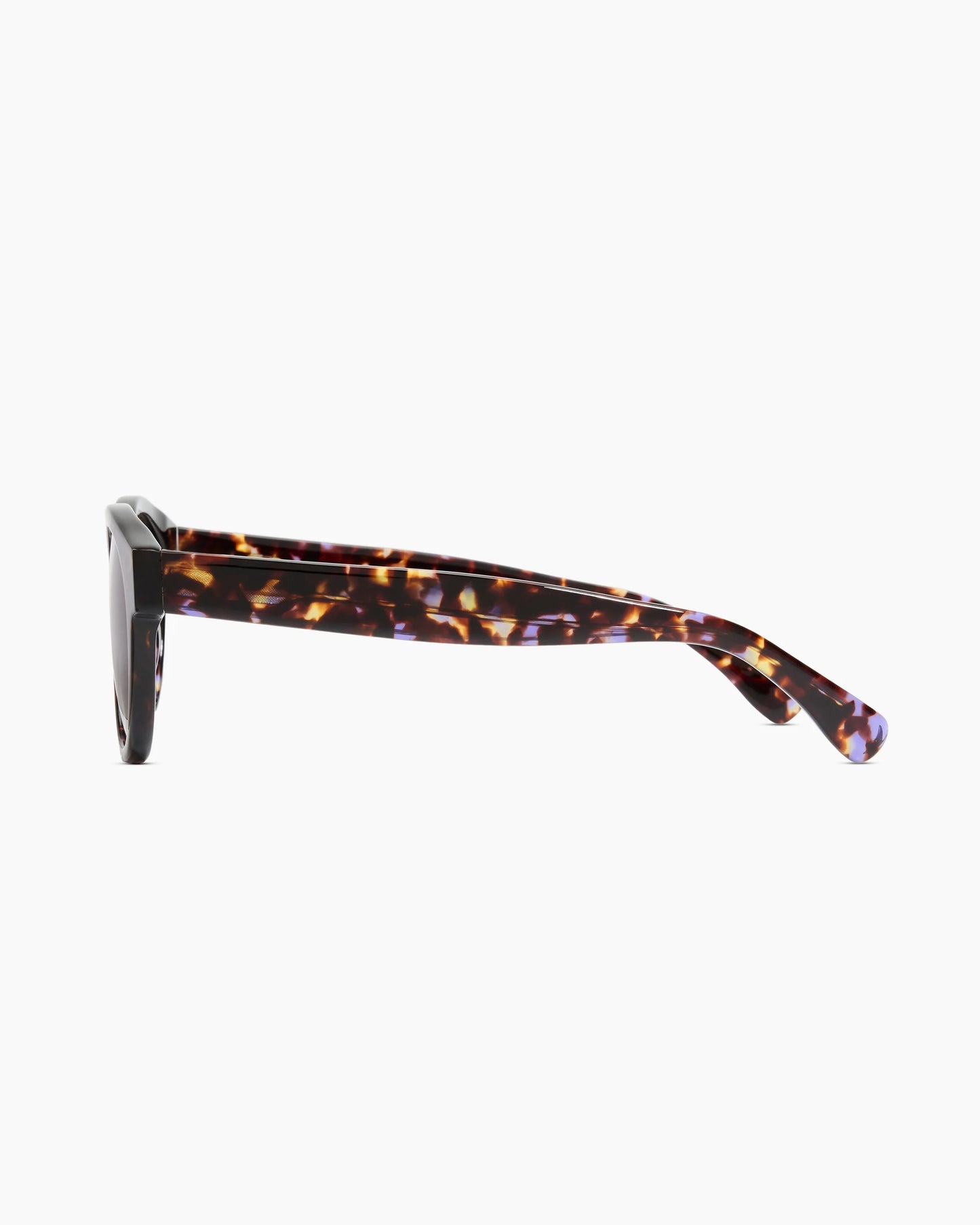 Tuscon Polarized Acetate Sunglasses - One Size / White Tortoise with Green lens
