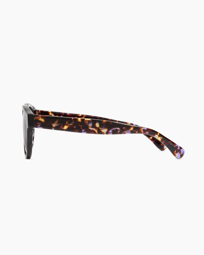 Tuscon Polarized Acetate Sunglasses - One Size / White Tortoise with Green lens